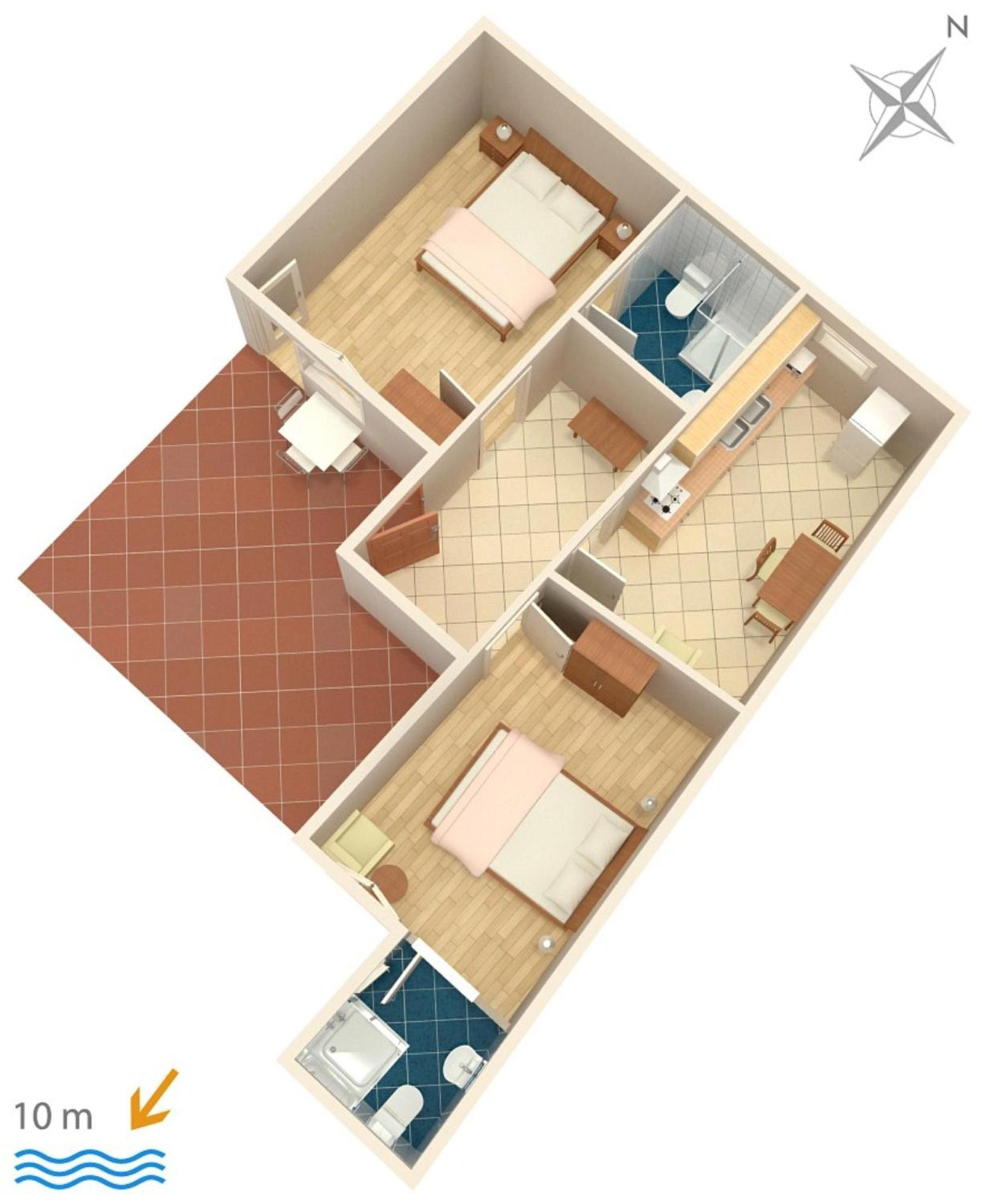 Family Friendly Seaside Apartments Brodarica, Sibenik - 4833 Brodarica  Esterno foto